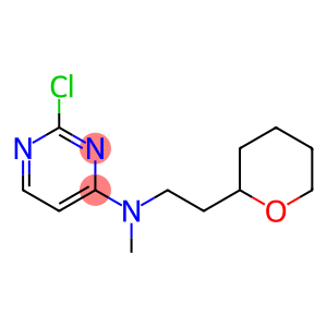 2-chloro-N-methyl-N-[2-(tetrahydro-2H-pyran-2-yl)ethyl]pyrimidin-4-amine