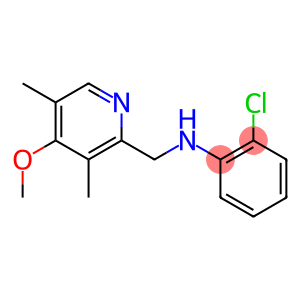 2-chloro-N-[(4-methoxy-3,5-dimethylpyridin-2-yl)methyl]aniline