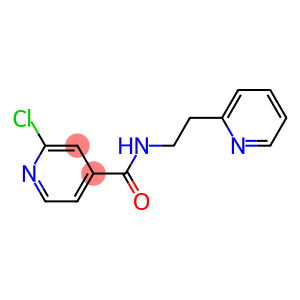 2-chloro-N-[2-(pyridin-2-yl)ethyl]pyridine-4-carboxamide