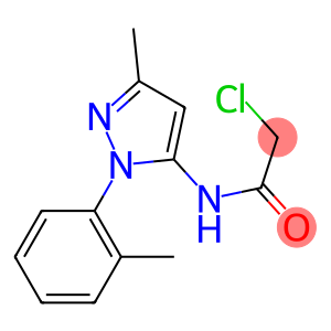 2-CHLORO-N-[3-METHYL-1-(2-METHYLPHENYL)-1H-PYRAZOL-5-YL]ACETAMIDE