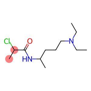 2-chloro-N-[5-(diethylamino)pentan-2-yl]propanamide