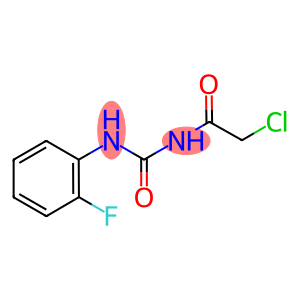 2-CHLORO-N-[[(2-FLUOROPHENYL)AMINO]CARBONYL]ACETAMIDE