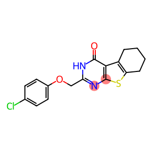 2-[(4-Chlorophenoxy)methyl]-5,6,7,8-tetrahydro[1]benzothieno[2,3-d]pyrimidin-4(3H)-one