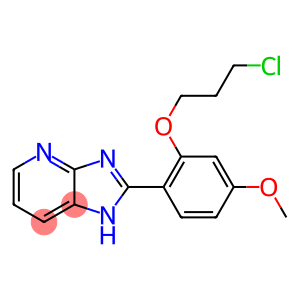 2-[2-(3-Chloropropoxy)-4-methoxyphenyl]-1H-imidazo[4,5-b]pyridine