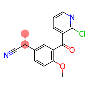 2-[3-(2-Chloronicotinoyl)-4-methoxyphenyl]propiononitrile