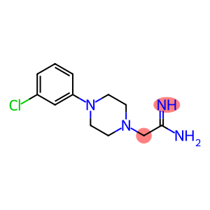 2-[4-(3-chlorophenyl)piperazin-1-yl]ethanimidamide