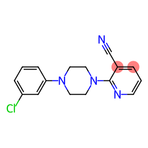 2-[4-(3-chlorophenyl)piperazin-1-yl]nicotinonitrile