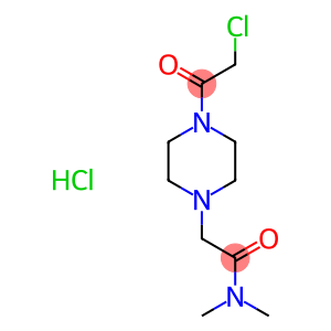 2-[4-(CHLOROACETYL)PIPERAZIN-1-YL]-N,N-DIMETHYLACETAMIDE HYDROCHLORIDE