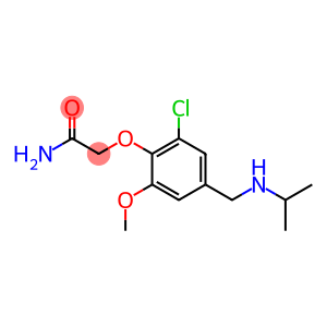 2-{2-chloro-6-methoxy-4-[(propan-2-ylamino)methyl]phenoxy}acetamide