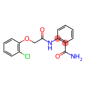 2-{[2-(2-chlorophenoxy)acetyl]amino}benzamide