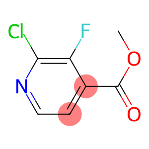 2-Chloro-3-fluoroisonicotinic acid methyl ester