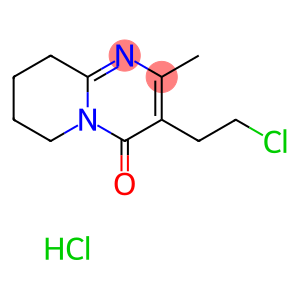 3-(2-Chloro Ethyl)-6,7,8,9-Tetrahydro-2-Methyl-4H-Pyrido(1,2-A)Pyrimidin-4-One Hcl