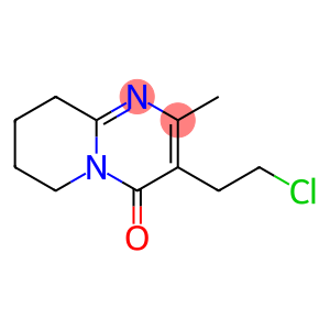 3-(2-CHLOROETHYL)-2-METHYL-5,6,7,8-TETRAHYDRO-4H-PYRIDO (1,2-A)PYRIMIDINE-4-ONE