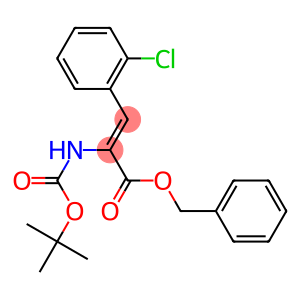 3-(2-Chlorophenyl)-2-[(tert-butoxy)carbonylamino]acrylic acid benzyl ester