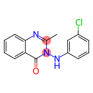 3-(3-chloroanilino)-2-methyl-4(3H)-quinazolinone