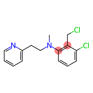 3-chloro-2-(chloromethyl)-N-methyl-N-[2-(pyridin-2-yl)ethyl]aniline