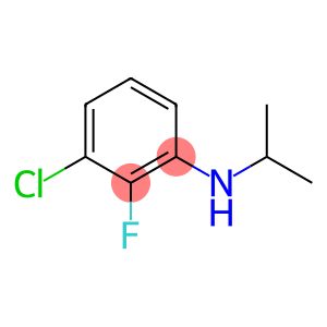 3-chloro-2-fluoro-N-(propan-2-yl)aniline