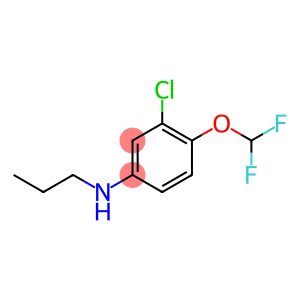 3-chloro-4-(difluoromethoxy)-N-propylaniline