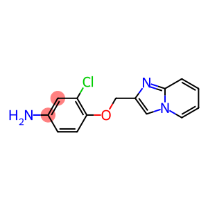 3-chloro-4-(imidazo[1,2-a]pyridin-2-ylmethoxy)aniline