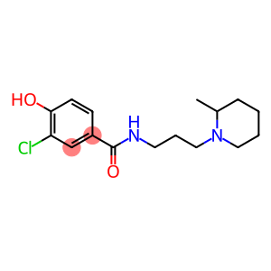 3-chloro-4-hydroxy-N-[3-(2-methylpiperidin-1-yl)propyl]benzamide