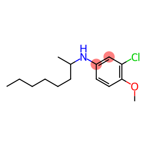 3-chloro-4-methoxy-N-(octan-2-yl)aniline