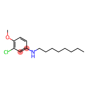 3-chloro-4-methoxy-N-octylaniline