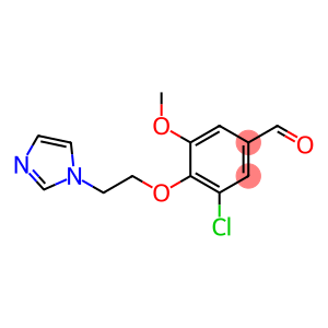 3-chloro-4-[2-(1H-imidazol-1-yl)ethoxy]-5-methoxybenzaldehyde