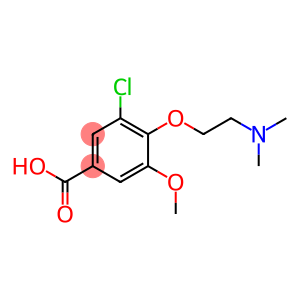 3-chloro-4-[2-(dimethylamino)ethoxy]-5-methoxybenzoic acid