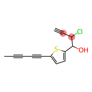 3-Chloro-4-[5-(1,3-pentadiynyl)thiophen-2-yl]-1-butyn-4-ol