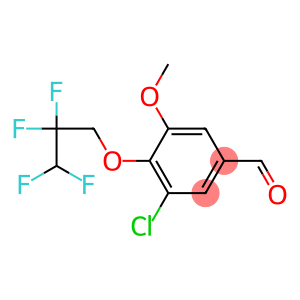 3-chloro-5-methoxy-4-(2,2,3,3-tetrafluoropropoxy)benzaldehyde