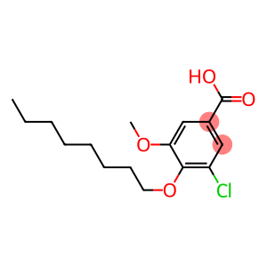 3-chloro-5-methoxy-4-(octyloxy)benzoic acid