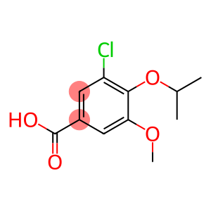 3-chloro-5-methoxy-4-(propan-2-yloxy)benzoic acid