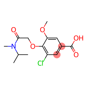 3-chloro-5-methoxy-4-{[methyl(propan-2-yl)carbamoyl]methoxy}benzoic acid