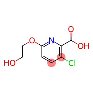 3-chloro-6-(2-hydroxyethoxy)pyridine-2-carboxylic acid