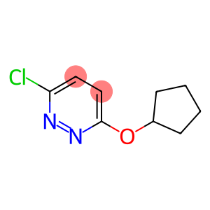 3-chloro-6-(cyclopentyloxy)pyridazine