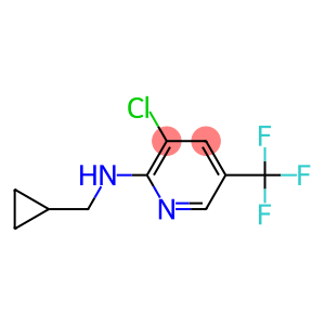 3-chloro-N-(cyclopropylmethyl)-5-(trifluoromethyl)pyridin-2-amine