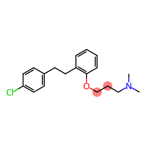 3-[2-[2-(4-Chlorophenyl)ethyl]phenoxy]-N,N-dimethylpropan-1-amine