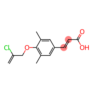 3-{4-[(2-chloroprop-2-en-1-yl)oxy]-3,5-dimethylphenyl}prop-2-enoic acid