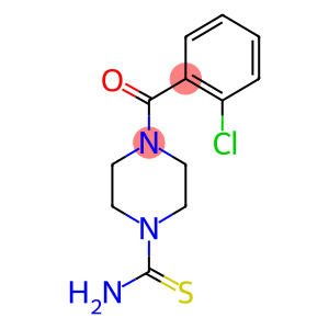 4-(2-CHLOROBENZOYL)PIPERAZINE-1-CARBOTHIOAMIDE