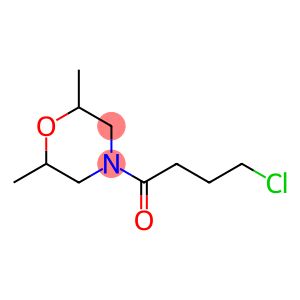 4-(4-chlorobutanoyl)-2,6-dimethylmorpholine