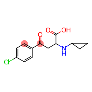 4-(4-CHLOROPHENYL)-2-(CYCLOPROPYLAMINO)-4-OXOBUTANOIC ACID