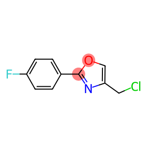 4-(CHLOROMETHYL)-2-(4-FLUOROPHENYL)-1,3-OXAZOLE