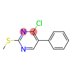 4-chloro-2-(methylsulfanyl)-5-phenylpyrimidine