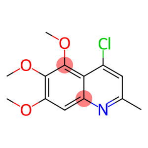 4-CHLORO-2-METHYL-5,6,7-TRIMETHOXYQUINOLINE