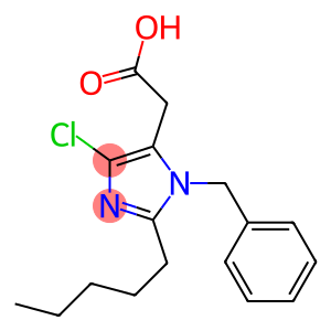 4-Chloro-2-pentyl-1-(benzyl)-1H-imidazole-5-acetic acid