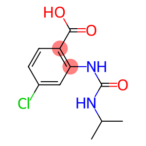 4-chloro-2-[(propan-2-ylcarbamoyl)amino]benzoic acid