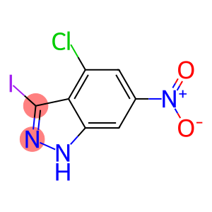 4-CHLORO-3-IODO-6-NITROINDAZOLE