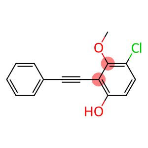 4-Chloro-3-methoxy-2-(phenylethynyl)phenol