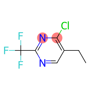 4-chloro-5-ethyl-2-(trifluoromethyl)pyrimidine