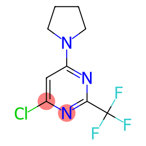 4-CHLORO-6-PYRROLIDIN-1-YL-2-TRIFLUOROMETHYLPYRIMIDINE, 95+%